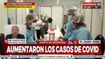 Alerta por el aumento de casos de Covid en el país