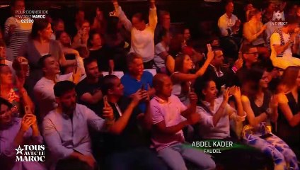 Faudel a étonné par son physique lors de sa participation au concert charitatif "Tous pour le Maroc" sur M6