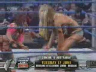 Michelle & Cherry vs Victoria & Maryse (Ref: Eve) - 3/28/08