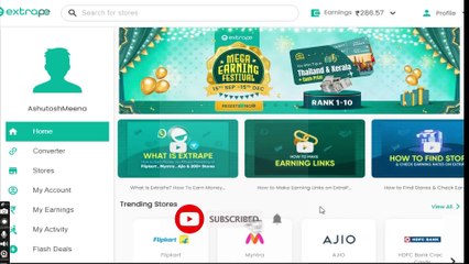 How to add a bank account on extrape for pay your earning