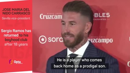 Sevilla vice-president hails return of 'prodigal son' Ramos