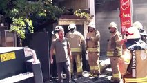 Ataşehir'de restoranda korkutan yangın: Bir kişi dumandan etkilendi