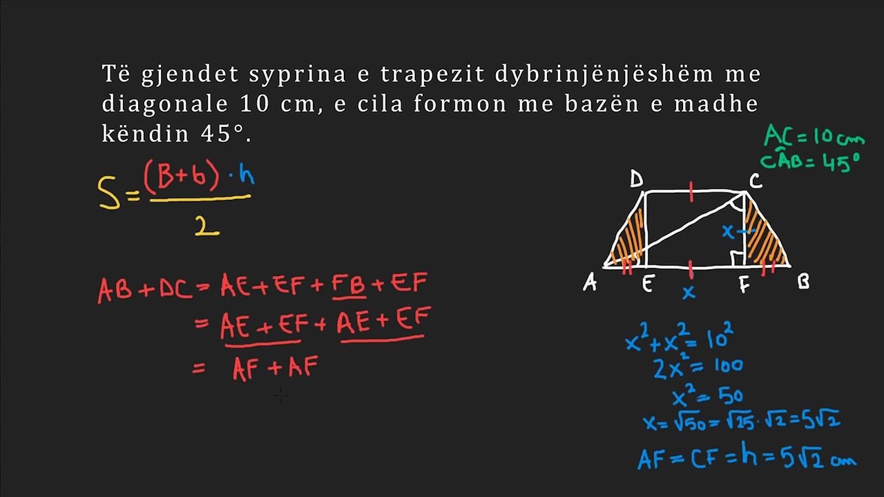 Zgjidhje e Provimit - Matura 2019 - Përgatitje për Provim - Matematikë