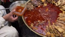 40 Year Old Lahori Nashta - Tara Bong Paye - Lahore Best Bong Paye - Lahori Siri Paye - Food Street