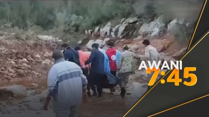 Angka kematian banjir besar Libya dijangka cecah 20,000