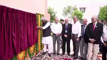 जयपुर: बांधों की भूकंप सुरक्षा के लिए राष्ट्रीय केंद्र का केंद्रीय मंत्री गजेन्द्र सिंह ने किया उद्घाटन