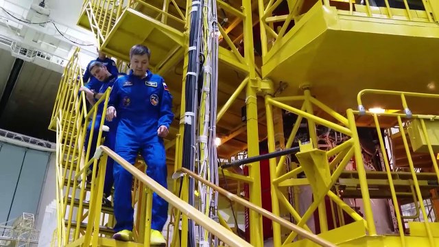 1 - EXPEDITION 69-70 SPACE STATION CREW PREPARES FOR LAUNCH IN KAZAKHSTAN