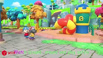 ⛔ Oh no! Don't open the door to stranger  | Family Kids Songs & Nursery Rhymes | Wolfoo Kids Songs