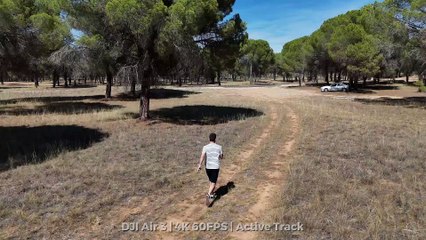 DJI AIR 3 - ActiveTrack - Corriendo