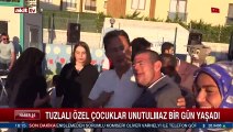 Tuzla'lı özel çocuklar unutulmaz bir gün yaşadı