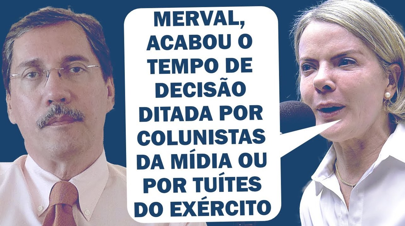 MERVAL DEFENDE LAVA JATO E ATACA STF E LULA, MAS O MELHOR FOI A RESPOSTA DE GLEISI | Cortes 247