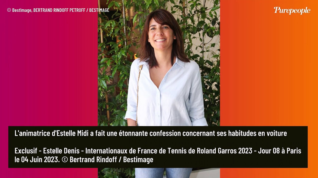 Estelle Denis se confesse sur cette surprenante "passion" qui la prend à chaque fois qu'elle est en voiture