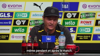 Dortmund - Terzic : "La victoire contre la France va faire du bien à l'Allemagne"