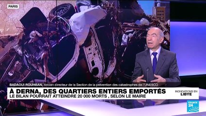 Inondations en Libye : "Les deux priorités, c'est continuer les recherches et s'occuper des survivants"