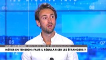 Lucas Jakubowicz : «Les personnes qui font baisser les salaires, ce sont les travailleurs sans-papiers qu’on peut payer en dessous du Smic»