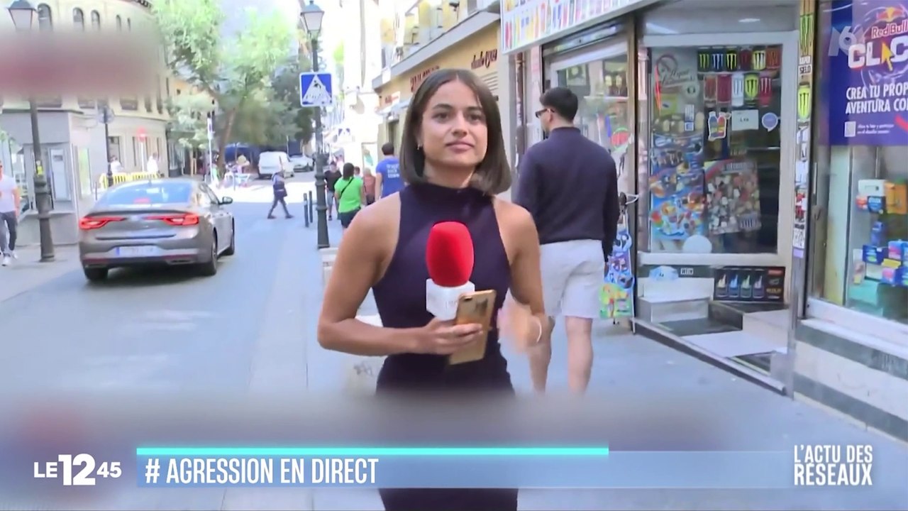 Zapping du 14/09 : Une journaliste espagnole victime d’une agression sexuelle en plein direct