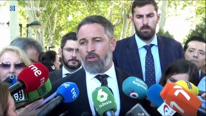 Abascal da por hecho el fracaso de la investidura de Feijóo