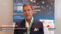 Forum Sostenibilità, Antoniotti (Grant Thornton): “Obiettivi di sostenibilità si raggiungono grazie ad innovazione”
