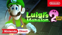 Tráiler Nintendo Direct 14/09/23 de Luigi's Mansion 2 HD