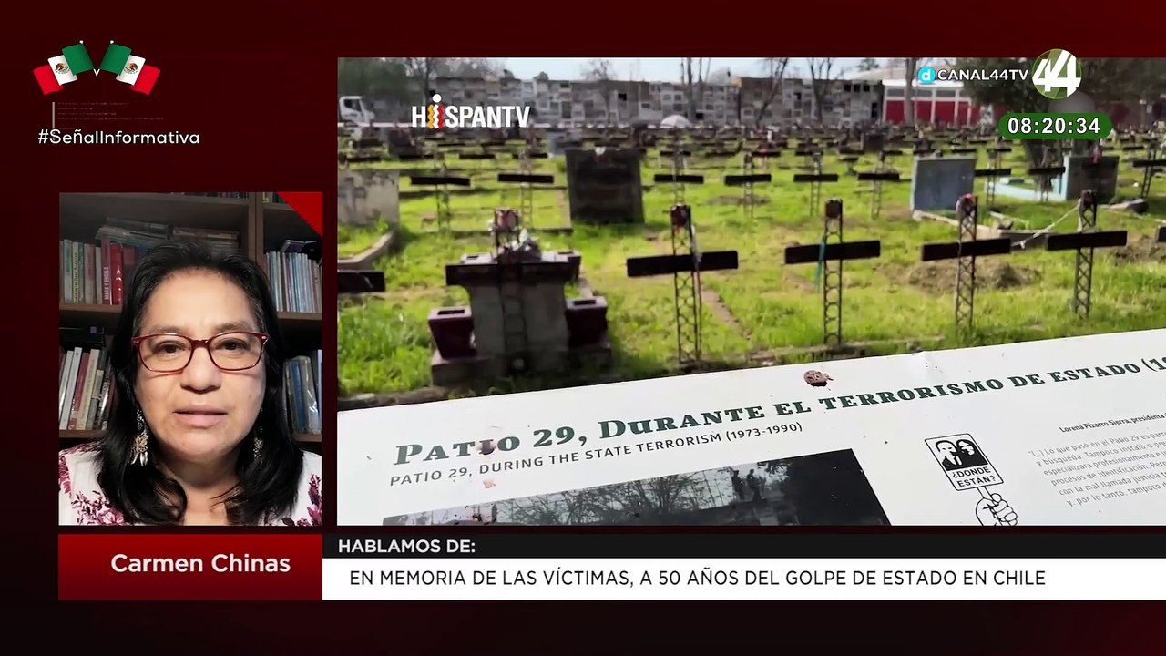 En memoria de las víctimas, a 50 años del golpe de Estado en Chile: Carmen Chinas