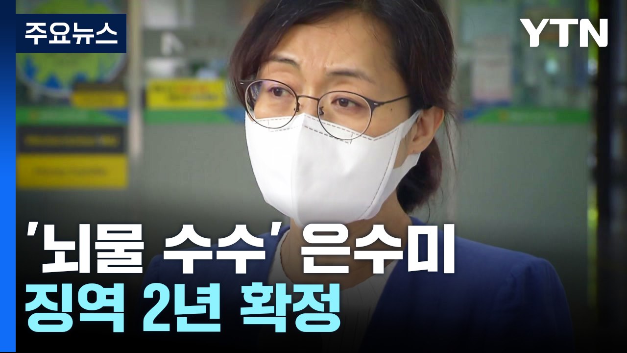 '뇌물 수수' 은수미 전 성남시장, 징역 2년 확정 / YTN