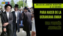 Miles de judíos desafían a la guerra para hacer de la ucraniana Uman una pequeña Jerusalén