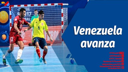 Deportes VTV | Venezuela logró vencer a Colombia quedando 2 - 1 en la Futsal Sub-20 2023