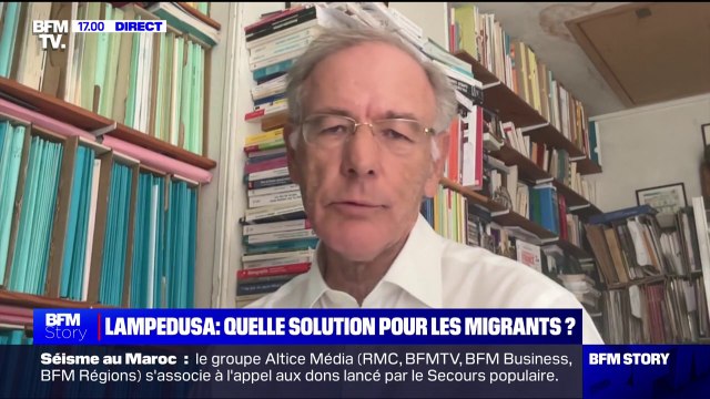 Migrants à Lampedusa: Toute la partie nord de l'Afrique est dans une situation où les gens ont un sentiment de ne pas avoir confiance dans l'avenir , pour le géographe et démographe Gérard-François Dumont