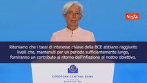 Lagarde (Bce): Decisioni su tassi interesse forniranno contributo per ridurre inflazione