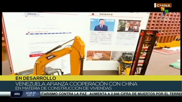 Venezuela afianza cooperación con China en materia de construcción de viviendas