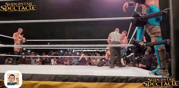 John Cena & Seth Rollins vs Imperium - (WWE Superstar Spectacle 2023) Live From India - 1