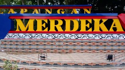 Dolan Dolan Serrru Lebaran ke Lapangan Merdeka/Taman Bunga di Kota Pematang Siantar yang Rameeee Banget