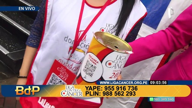 Se realiza colecta pública nacional de la Liga Contra el cáncer