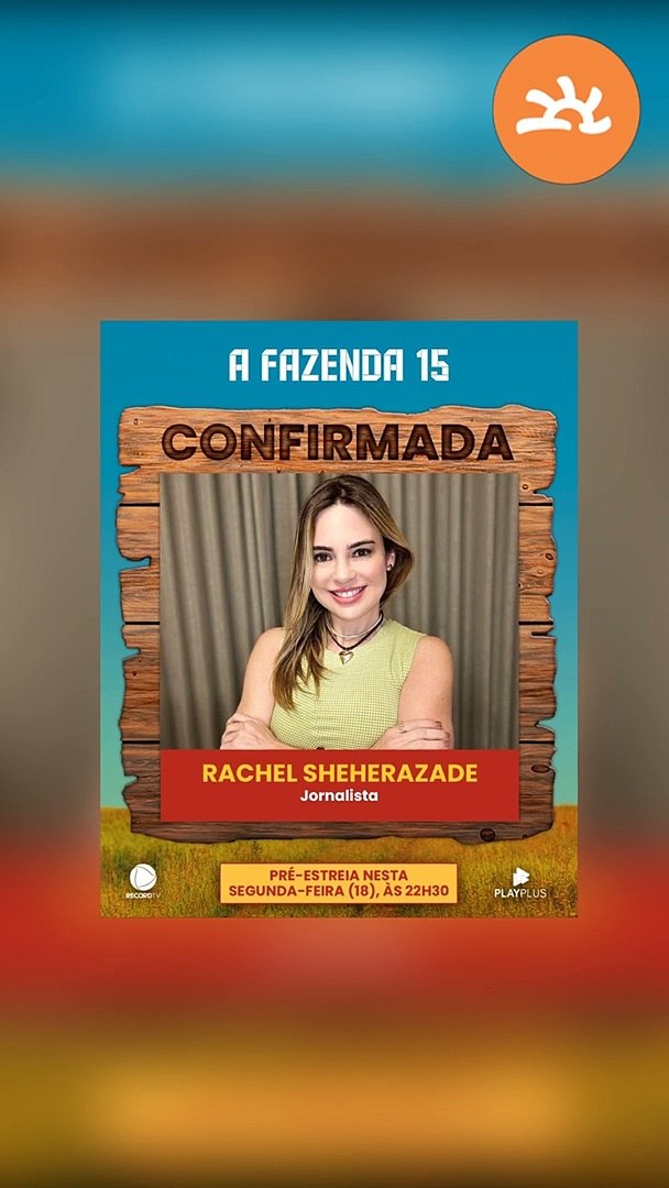 A Fazenda 15: Rachel Sheherazade rebate jornalista ao vivo