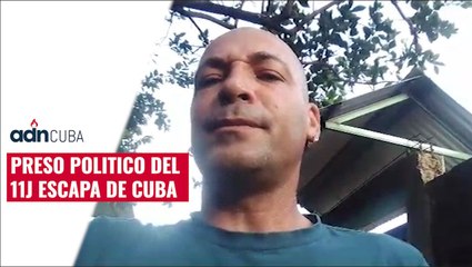 Preso político del 11j escapa de Cuba