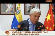 Venezuela potencia su capacidad de exportación con más de 20 rubros al Gigante Asiático