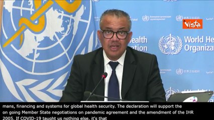 Oms: Imparare lezione del Covid, prossima pandemia non ? questione di "se" ma di "quando"