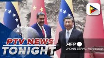 Chinese Pres. Xi Jinping meets Venezuelan President Nicolas Maduro