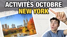 Les activités en Octobre à New York | IG : matphilippe