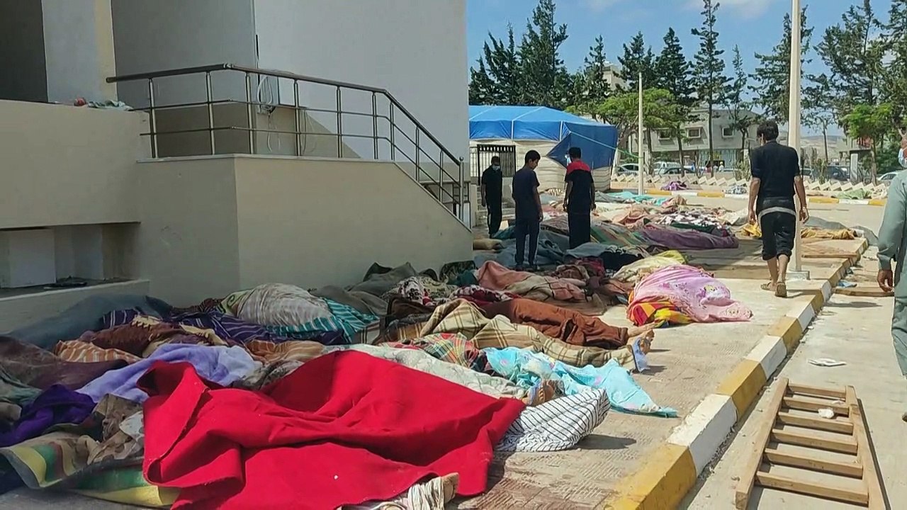 Libyen: not und verzweiflung in darna