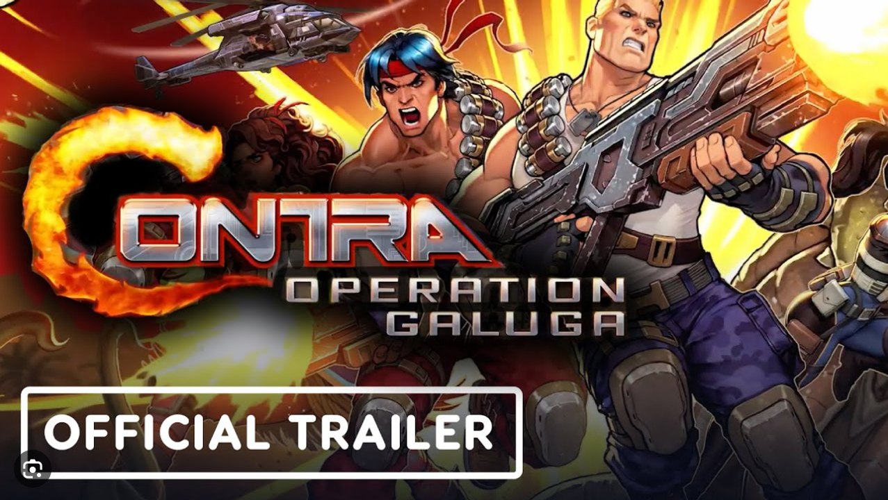 Contra Operation Galuga - Announcement Trailer - Nintendo Switch ...