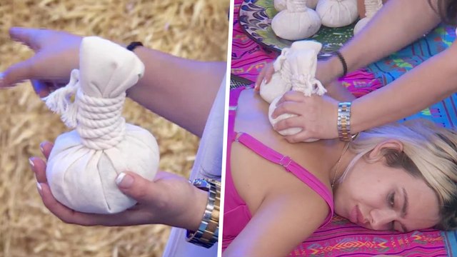 Relaja tu cuerpo y mente con el masaje ancestral con hierbas maceradas en mezcal