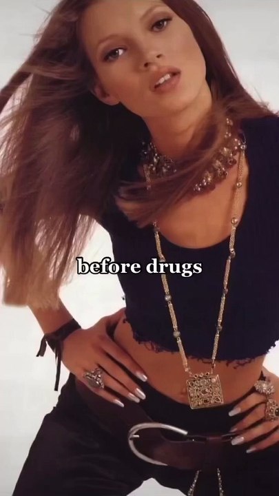 Kate Moss prima dell'abuso di dr0ghe