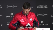 Coupe Davis - Quand Novak Djokovic prend un cours d'espagnol en pleine conférence de presse