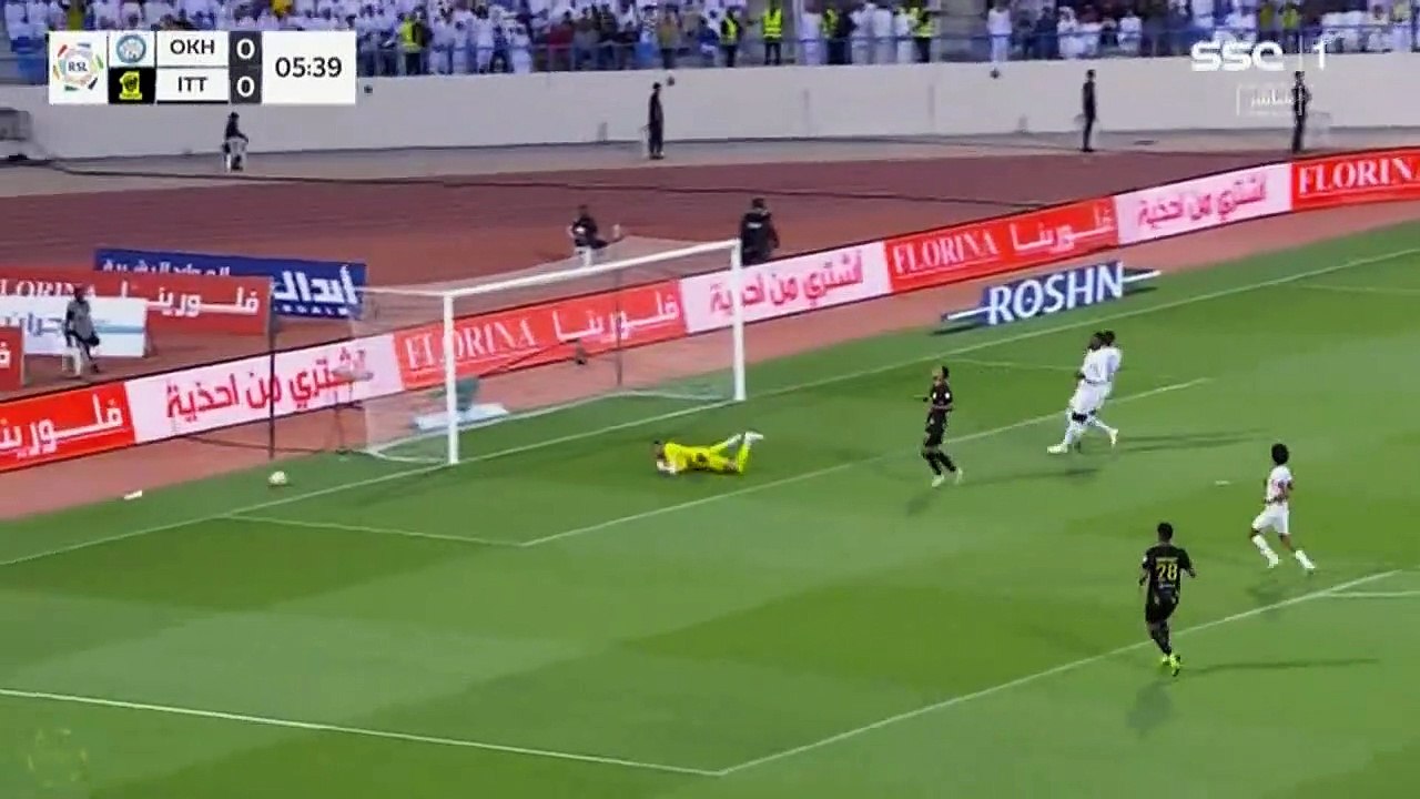 ملخص مباراة الاتحاد والاخدود 1 0 الدوري السعودي