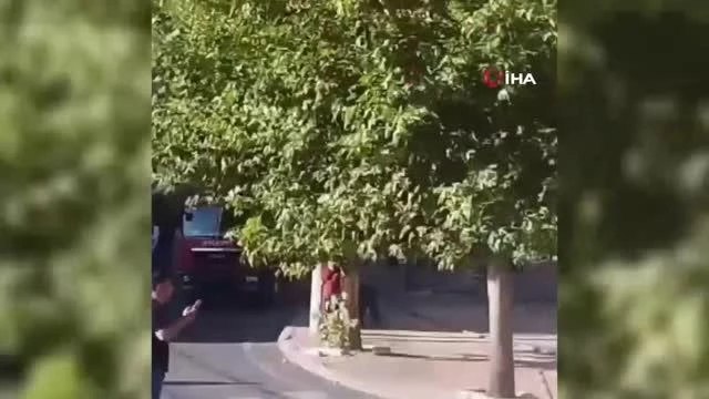 Market deposunda çıkan yangın korkuttu