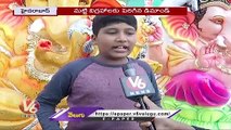 Huge Demand For Different Types Of Ganesh Idols _ Hyderabad _ V6 News