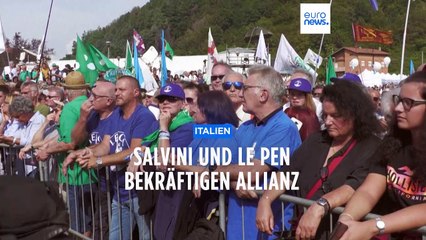 Allianz vor Europawahl: Le Pen und Salvini bekräftigen Zusammenarbeit
