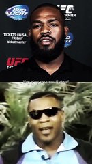 Jones vs  Mike Tyson