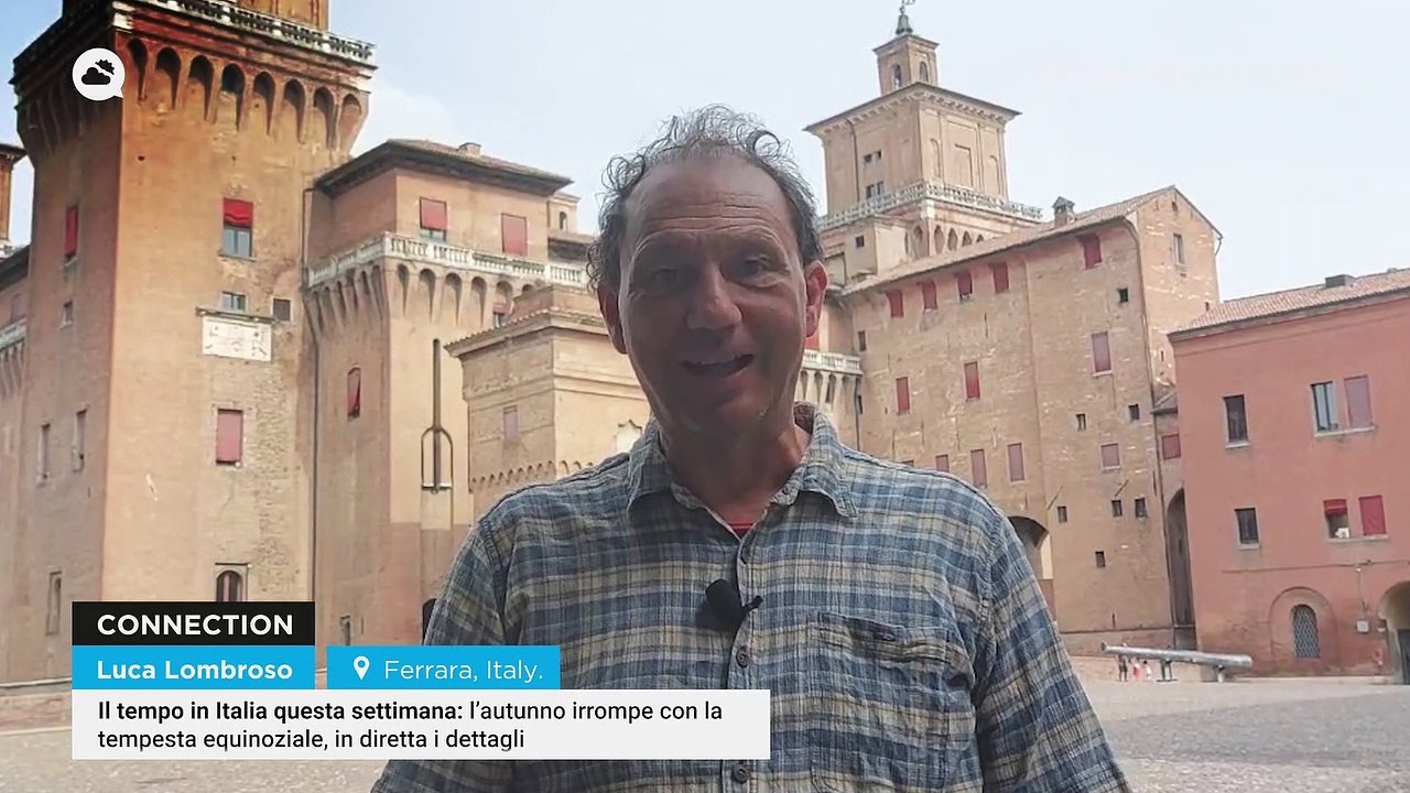 Il tempo in Italia questa settimana: l’autunno irrompe con la tempesta equinoziale, in diretta i dettagli